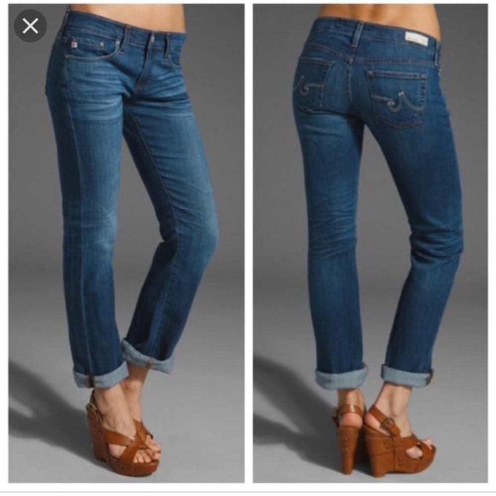 AG Tomboy Relaxed Straight Jeans